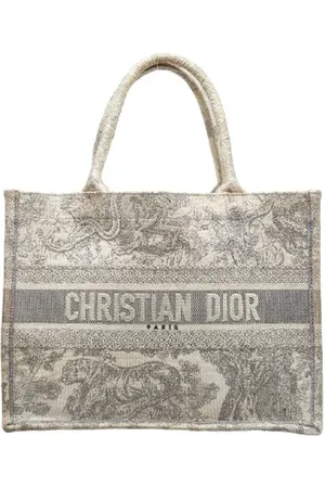 Dior Femme, Pre-owned, , Taille: ONE Size Pre-owned Toile cabas
