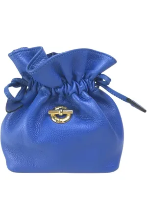Céline Femme, Pre-owned, Bleu, Taille: ONE Size Pre-owned Cuir sacs-celine