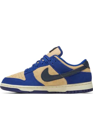 Nike Femme, Chaussures, Bleu, Taille: 39 EU Bleu Daim Bas LX Baskets Élégantes