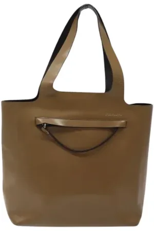 Prada Femme, Pre-owned, Brun, Taille: ONE Size Pre-owned Cuir sacs-prada