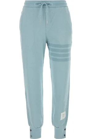 Thom Browne Femme, Pantalons, Bleu, Taille: 36 FR Pantalons élégants pour hommes