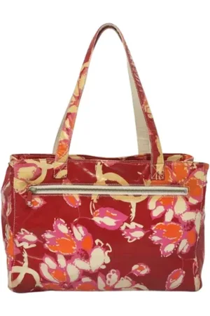 CHANEL Femme, Pre-owned, Rouge, Taille: ONE Size Pre-owned Vinyl sacs-chanel