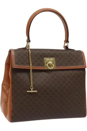 Céline Femme, Pre-owned, Brun, Taille: ONE Size Pre-owned Cuir sacs-main