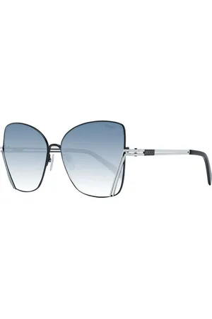 Emilio Pucci Femme, Accessoires, Noir, Taille: ONE Size Lunettes de Soleil Papillon Noires Femme