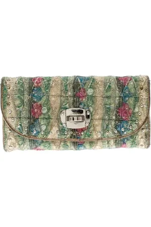 Miu Miu Femme, Pre-owned, Multicolore, Taille: ONE Size Pre-owned Tissu petite-maroquinerie