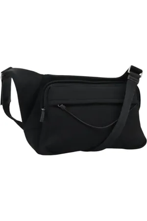 Prada Femme, Pre-owned, Noir, Taille: ONE Size Pre-owned Nylon sacs-prada