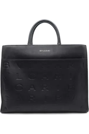 Bvlgari Femme, Pre-owned, Noir, Taille: ONE Size Pre-owned Cuir sacs-main
