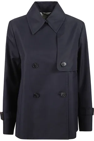 Max Mara Femme, Manteaux, Bleu, Taille: 38 FR Manteaux Biglia Bleus pour Week-ends