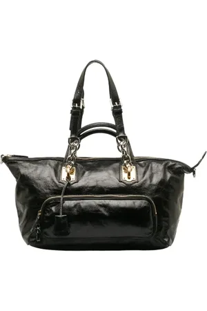Dolce & Gabbana Femme, Pre-owned, Noir, Taille: ONE Size Pre-owned Cuir sacs-main