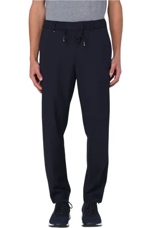 HUGO BOSS Homme, Pantalons, Bleu, Taille: S Pantalon Élégant Bleu pour Homme