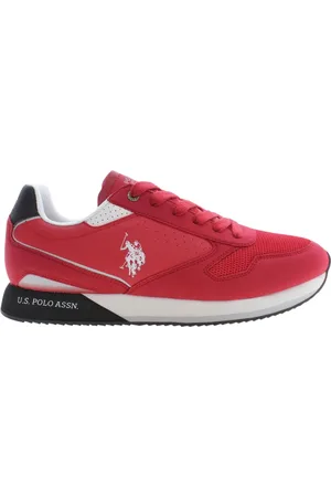 U.S. Polo Assn. Homme, Chaussures, Rouge, Taille: 44 EU Baskets
