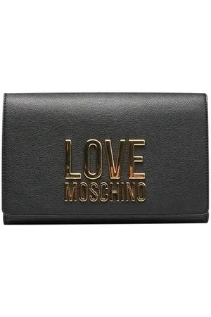 Moschino Femme, Sacs, Noir, Taille: ONE Size Sac bandoulière en polyéthylène noir