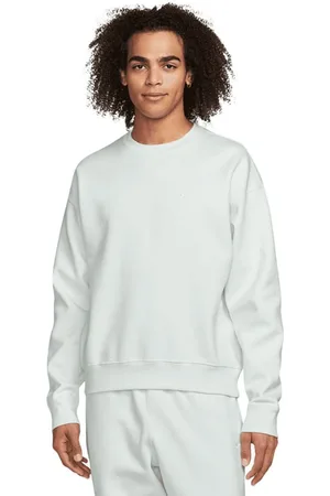 Nike Homme, Sweatshirts et sweats à capuche, Blanc, Taille: 2XL NRG Crewneck Summit Sporty Model