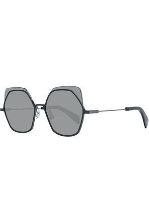 YOHJI YAMAMOTO Femme, Accessoires, Noir, Taille: ONE Size Lunettes de Soleil Femme Noires Monture Complète