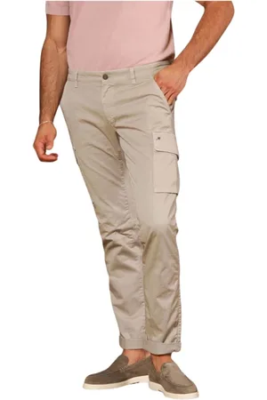 Masons Homme, Pantalons, , Taille: M Pantalon Cargo Slim Fit Extra en Satin Stretch