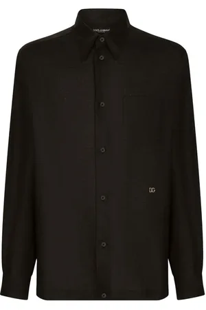Dolce & Gabbana Homme, Chemises, Noir, Taille: 3XL Chemise Casual en Coton de Différentes Couleurs