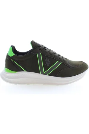 U.S. Polo Assn. Homme, Chaussures, Vert, Taille: 40 EU Baskets Homme Vert Charme Athlétique
