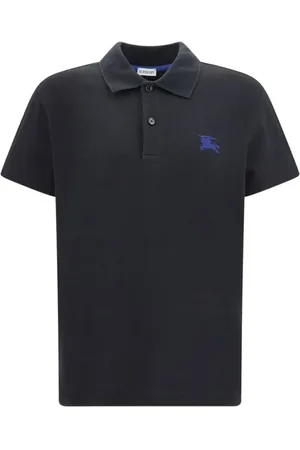 Burberry Homme, Tops, Bleu, Taille: S Enfants Polo Manches Courtes