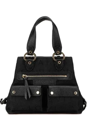 Bvlgari Femme, Pre-owned, Noir, Taille: ONE Size Pre-owned Toile sacs-main