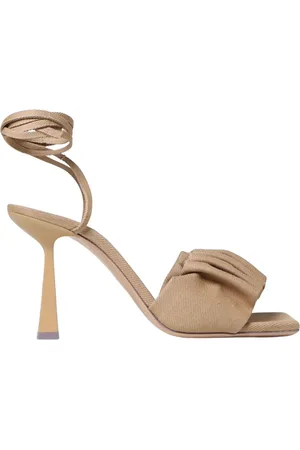 Sebastian Femme, Chaussures, , Taille: 36 EU Élégantes Sandales à Talons Hauts Plissées