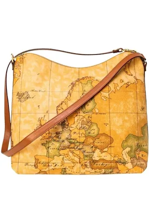 ALVIERO MARTINI 1A CLASSE Femme, Sacs, Brun, Taille: ONE Size Sac à Main Femme en Cuir Beige Collection Automne/Hiver