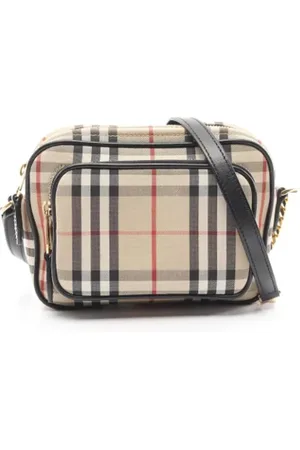 Burberry Femme, Pre-owned, , Taille: ONE Size Pre-owned Toile sacs-burberry