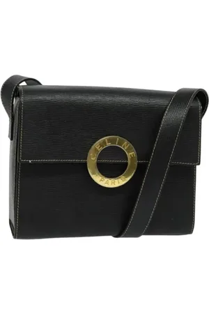 Céline Femme, Pre-owned, Noir, Taille: ONE Size Pre-owned Cuir sacs-celine
