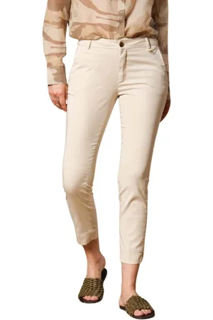 Masons Femme, Pantalons, , Taille: 42 FR Élégant Pantalon Chino Capri