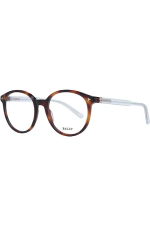 Bally Femme, Accessoires, Brun, Taille: ONE Size Montures Optiques Femme Marron Style Rond
