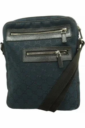 Gucci Homme, Pre-owned, Noir, Taille: ONE Size Pre-owned Toile sacs-gucci