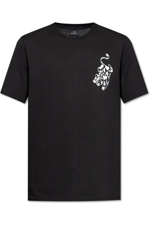 Paul Smith Homme, Tops, Noir, Taille: L T-shirt avec impression