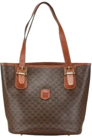 Céline Femme, Pre-owned, Brun, Taille: ONE Size Pre-owned Cuir sacs-celine