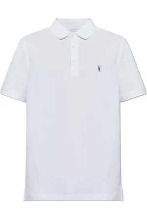 AllSaints Homme, Tops, Blanc, Taille: M Polo Reform
