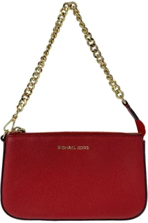 Michael Kors Femme, Pre-owned, Rouge, Taille: ONE Size Pre-owned Cuir sacs-main