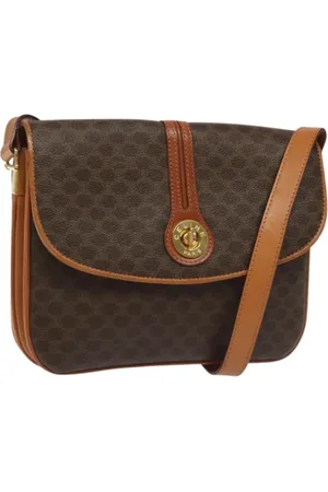 Céline Femme, Pre-owned, Brun, Taille: ONE Size Pre-owned Cuir sacs-celine