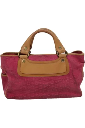 Céline Femme, Pre-owned, Rose, Taille: ONE Size Pre-owned Toile sacs-main