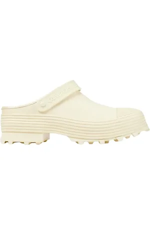 Camper Homme, Chaussures, Blanc, Taille: 40 EU Semelle Chunky Sabot Tracteur