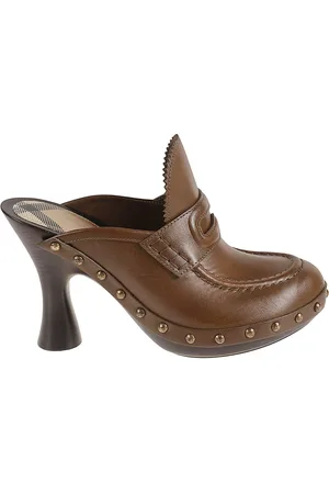 Burberry Femme, Chaussures, Brun, Taille: 37 EU Sandales élégantes pour femmes