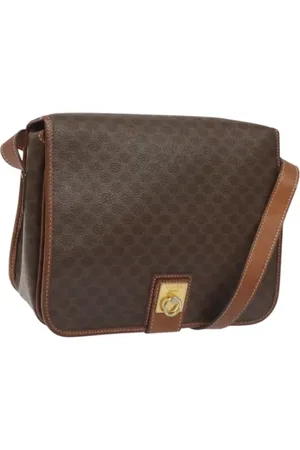Céline Femme, Pre-owned, Brun, Taille: ONE Size Pre-owned Cuir sacs-celine