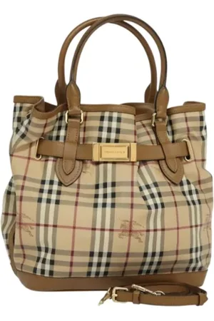 Burberry Femme, Pre-owned, , Taille: ONE Size Pre-owned Cuir sacs-main