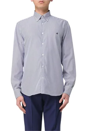 BROOKSFIELD Homme, Chemises, Bleu, Taille: 4XL Chemise à Rayures Bleues
