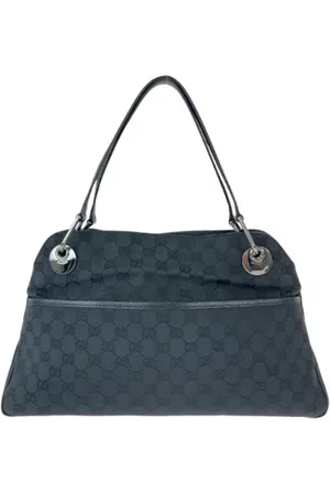 Gucci Femme, Pre-owned, Bleu, Taille: ONE Size Pre-owned Toile sacs-gucci