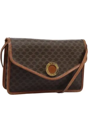 Céline Femme, Pre-owned, Brun, Taille: ONE Size Pre-owned Cuir sacs-celine