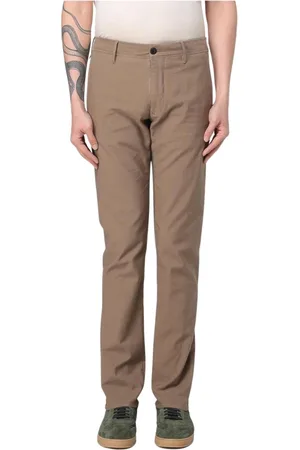 Incotex Homme, Pantalons, Brun, Taille: W38 Pantalon Classique Slim-Fit Sur Mesure