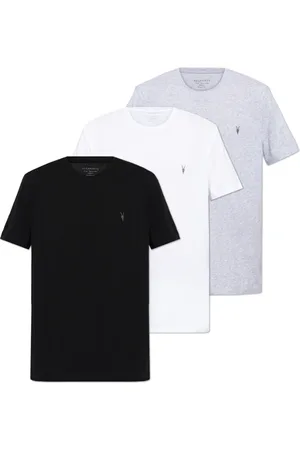 AllSaints Homme, Tops, Multicolore, Taille: M Trois-Pack T-Chemises Soutien