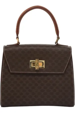 Céline Femme, Pre-owned, Brun, Taille: ONE Size Pre-owned Cuir sacs-main