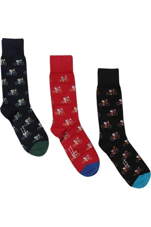 Paul Smith Homme, Sous-vêtements, Multicolore, Taille: ONE Size Chaussettes de Cyclisme Colorées