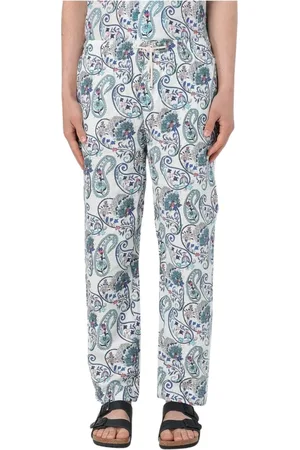 PENINSULA Homme, Pantalons, Multicolore, Taille: XL Pantalon Élégant Paisley Print