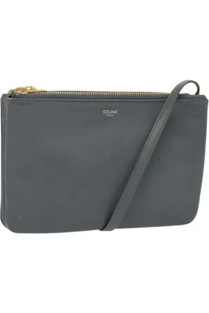 Céline Femme, Pre-owned, Gris, Taille: ONE Size Pre-owned Cuir sacs-celine
