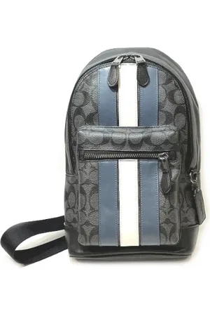 Coach Homme, Pre-owned, Gris, Taille: ONE Size Pre-owned Toile sacs-bandouliere
